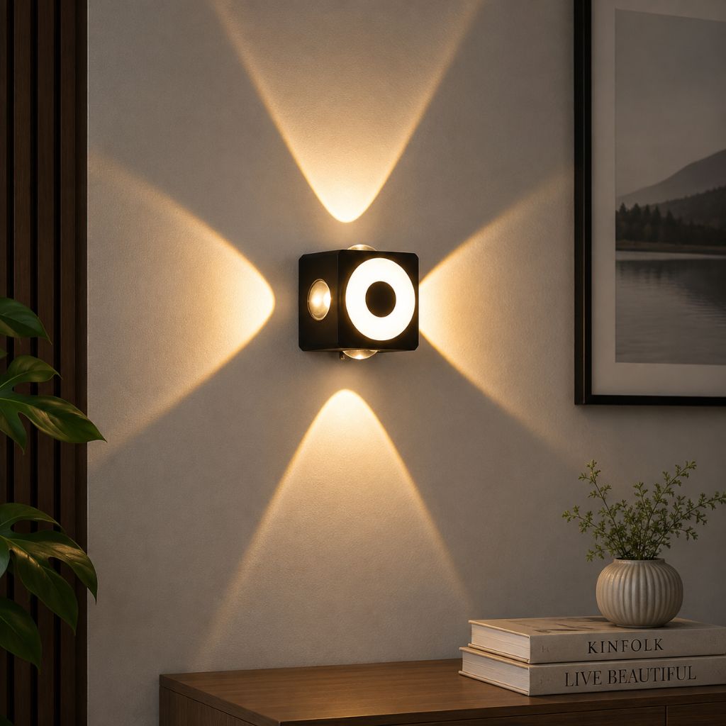 4 Way Outdoor Wall Light (239) 6W - Image 3