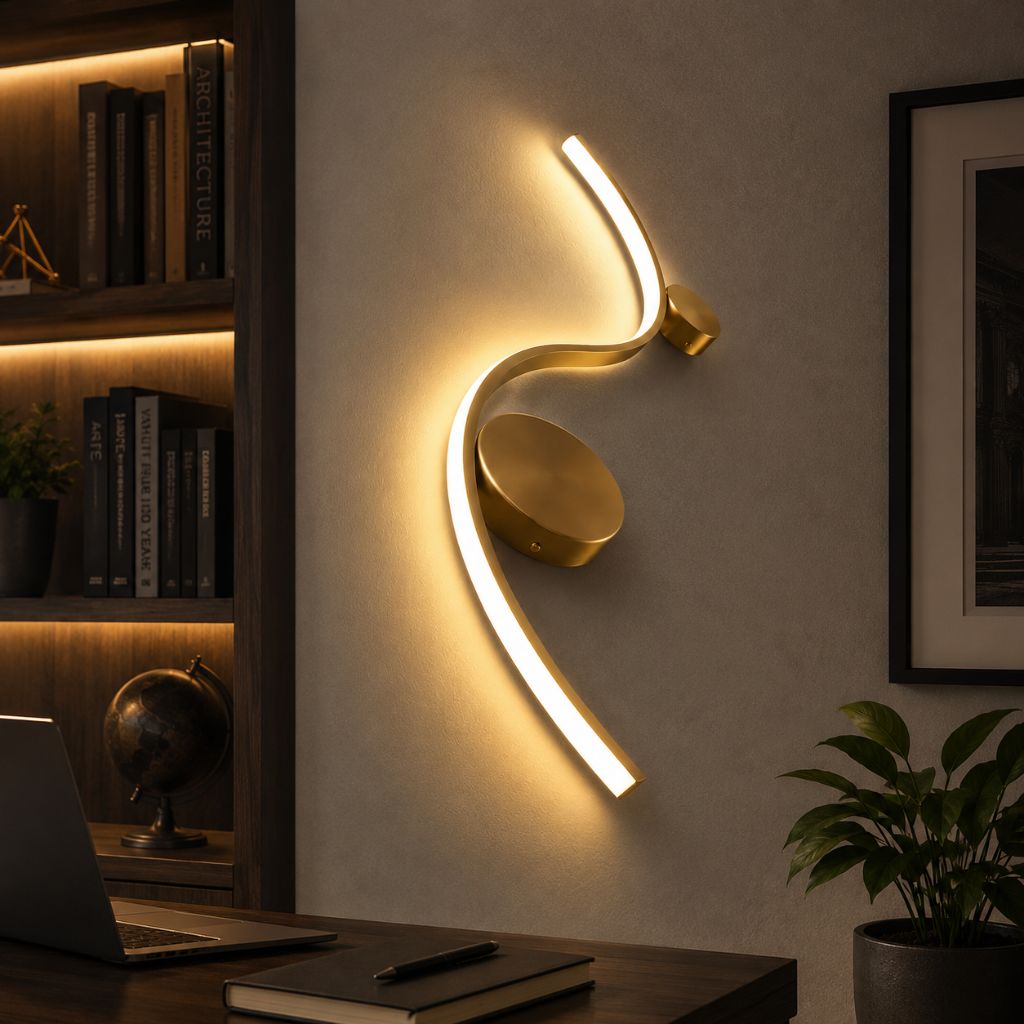Golden Wall Decorative Light (015B) 12W - Image 2