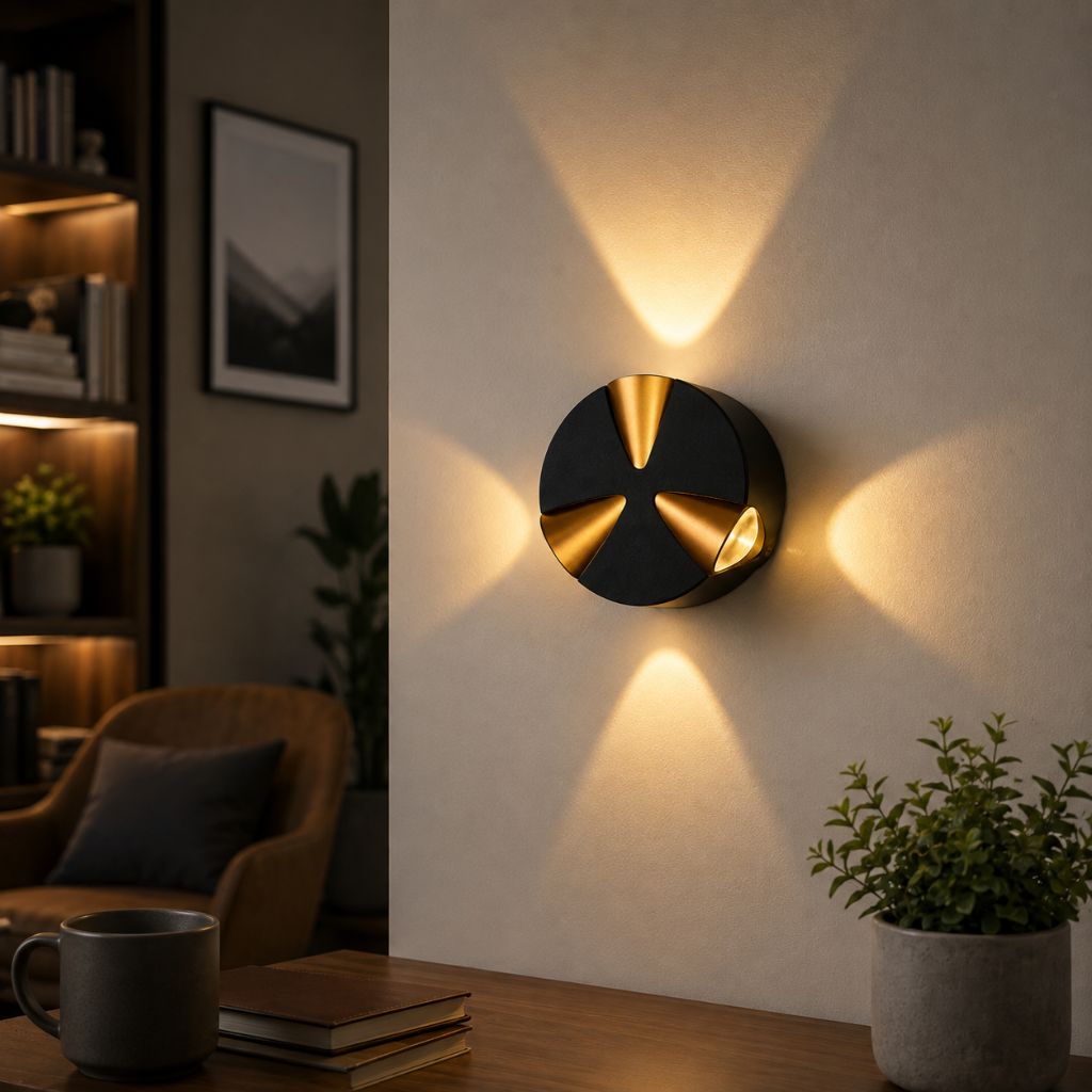 3 Way Outdoor Wall Light (439) 3W - Image 3