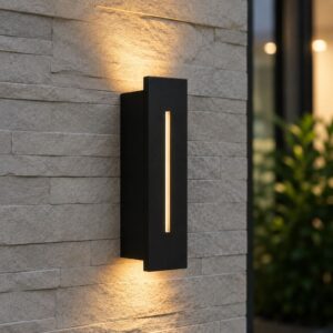 Black Linear Foot Light