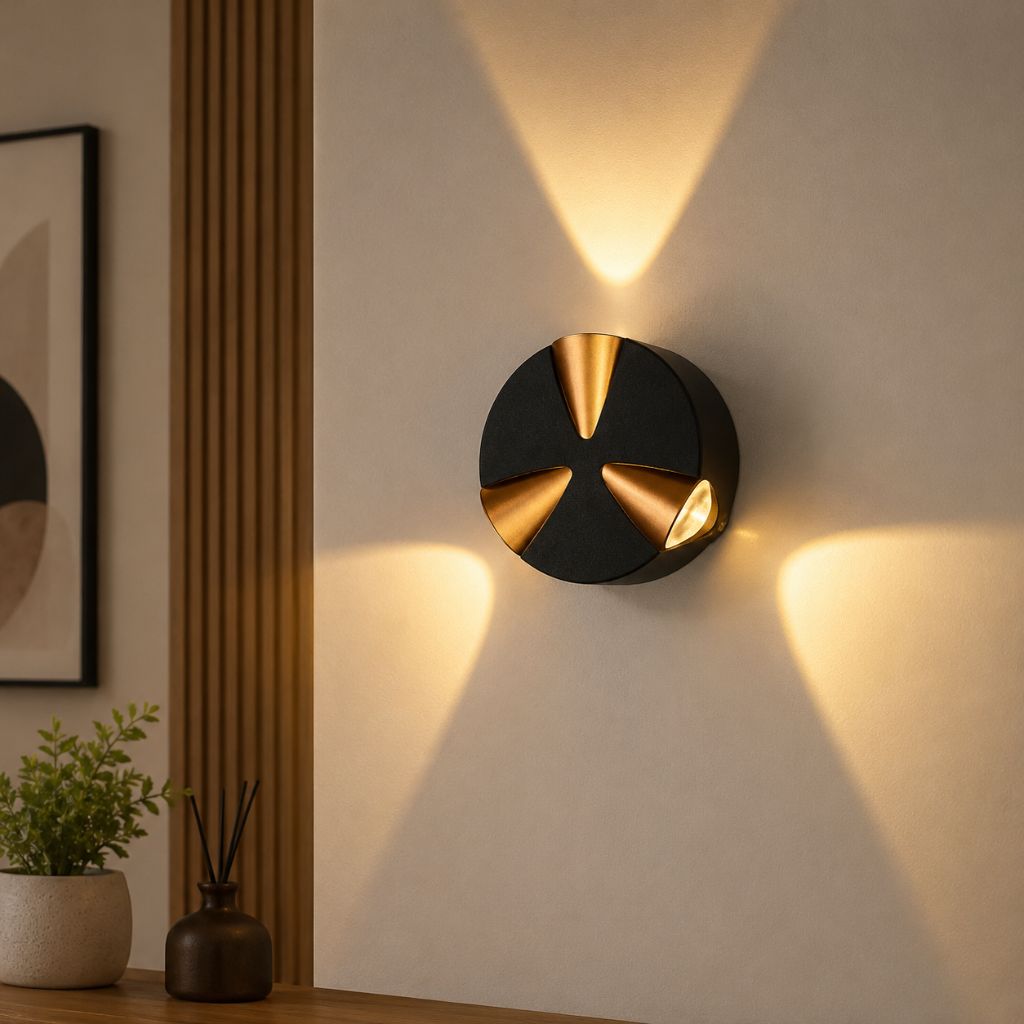 3 Way Outdoor Wall Light (439) 3W